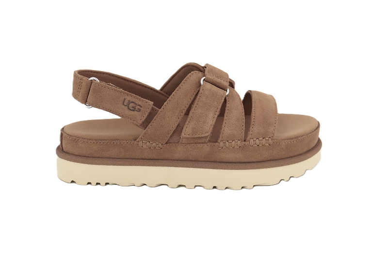 Ugg sandales nu pieds goldenstar gleam marron
