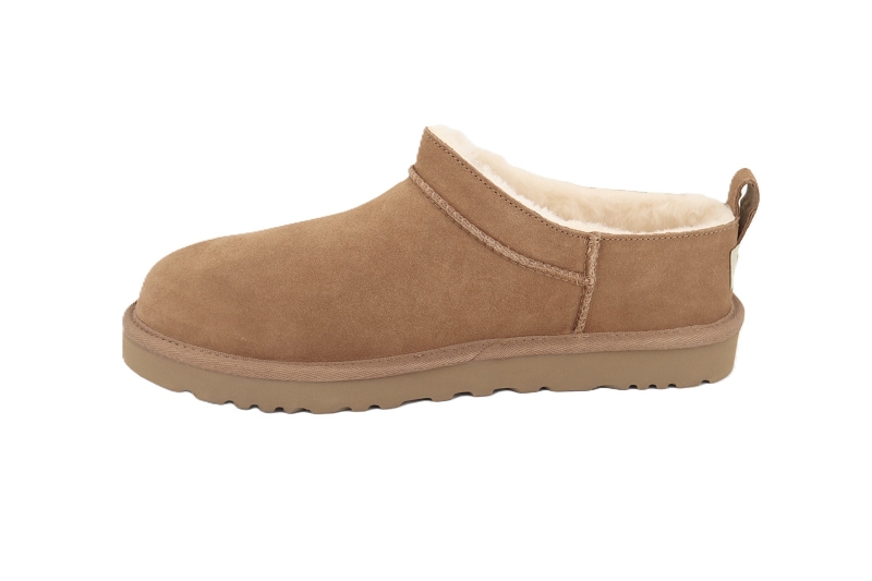 Ugg mules et sabots classic micro marron7859801_3