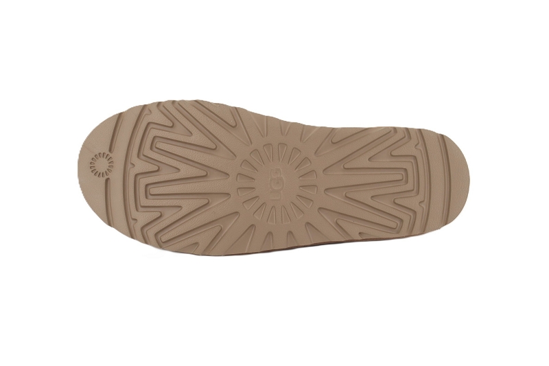 Ugg mules et sabots classic micro marron7859801_5