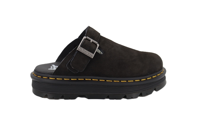 Doc martens mules et sabots zebzag noir
