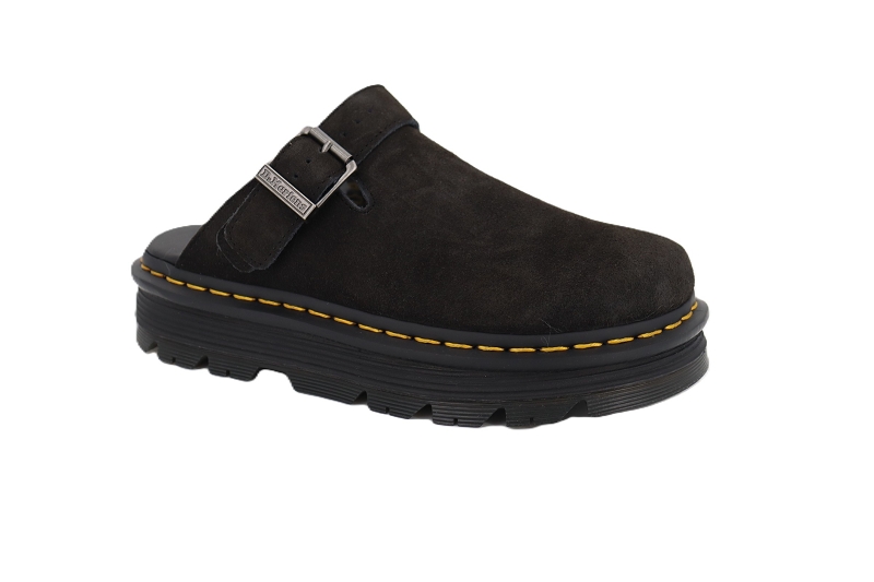 Doc martens mules et sabots zebzag noir7860201_2