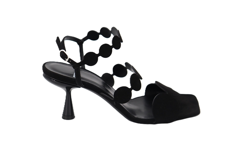 Pierre hardy sandales nu pieds bulles haut noir