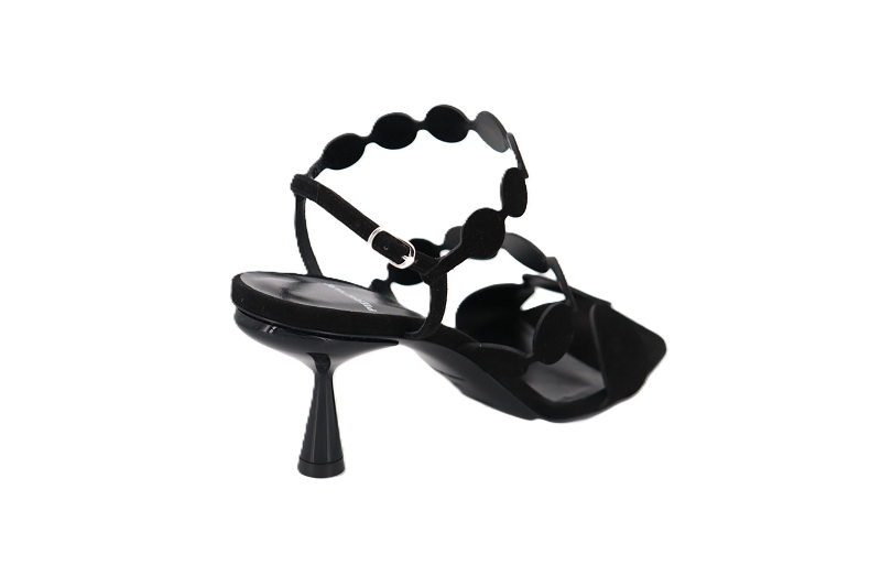 Pierre hardy sandales nu pieds bulles haut noir7862101_4