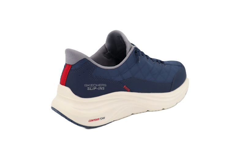 Skechers baskets contour faom cozy fit bleu7862301_4