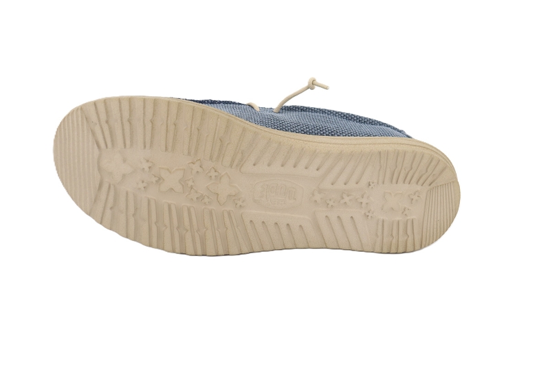 Hey dude mocassins wally braided bleu7862402_5