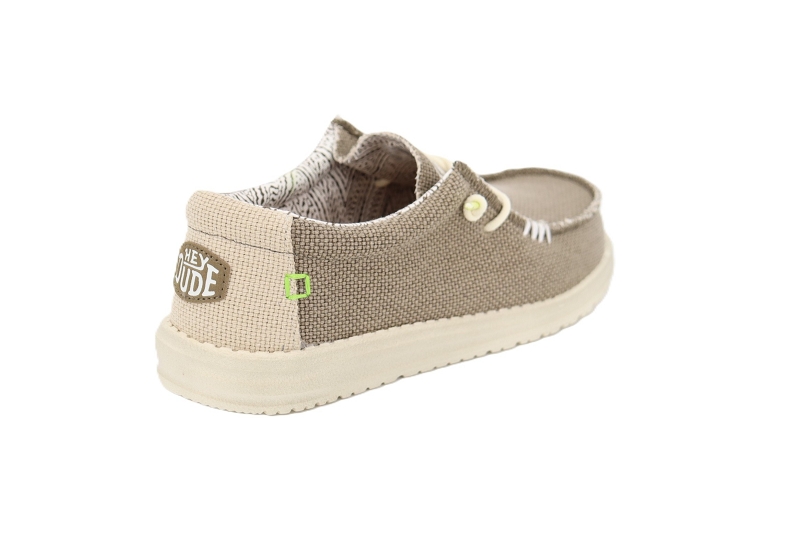 Hey dude mocassins wally braided marron7862403_4