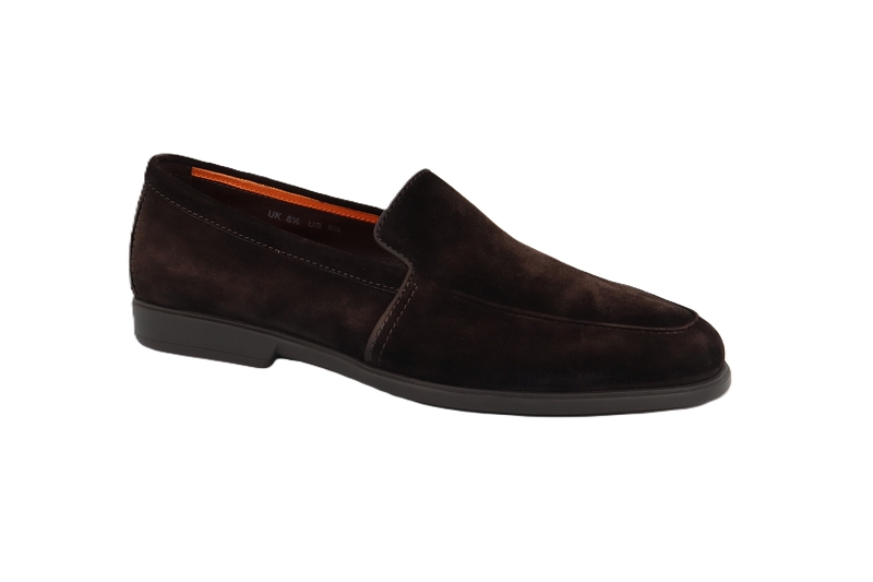 Santoni mocassins malibu marron7865202_2