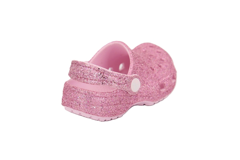 Crocs mules et sabots classic  chunky glitter  clog rose7868301_4