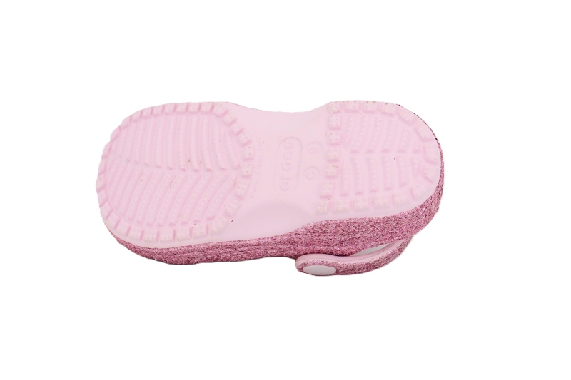 Crocs mules et sabots classic  chunky glitter  clog rose7868301_5