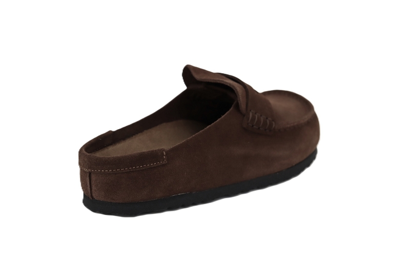 Birkenstock mules et sabots naples marron7869502_4