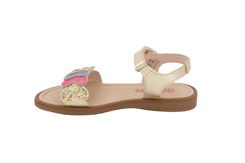 Acebos sandales nu pieds marguerite dore7871301_3