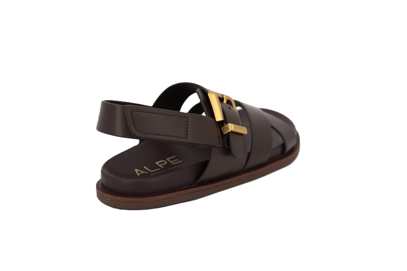 Alpe sandales nu pieds isabella marron7873301_4