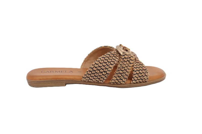 Carmela mules et sabots paulina marron