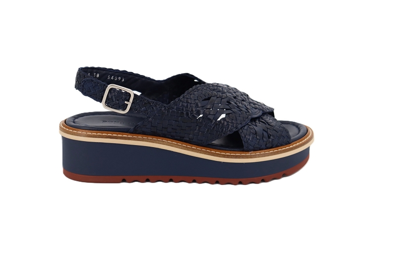 Pons quintana sandales nu pieds noemi bleu