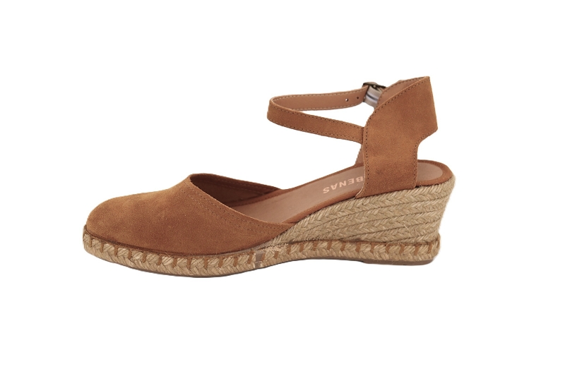 Verbenas chaussures espadrilles malena serraje marron7878401_3