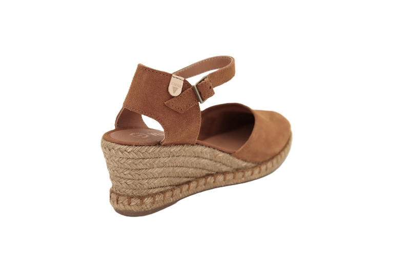 Verbenas chaussures espadrilles malena serraje marron7878401_4