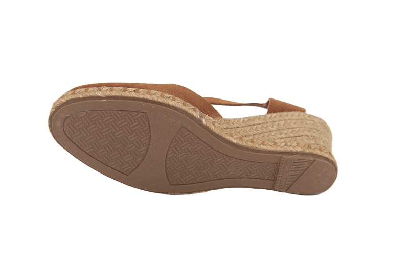 Verbenas chaussures espadrilles malena serraje marron7878401_5