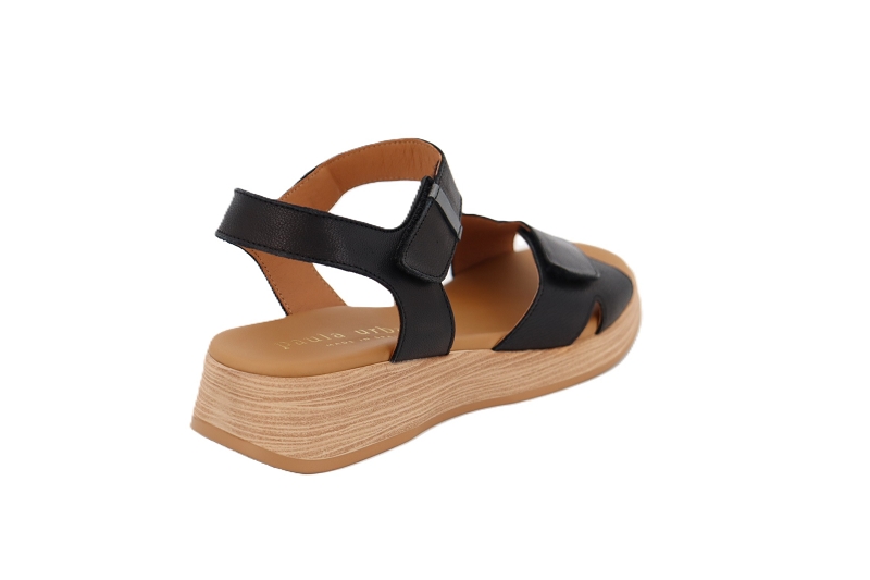 Paula urban sandales nu pieds mayorque noir7878901_4