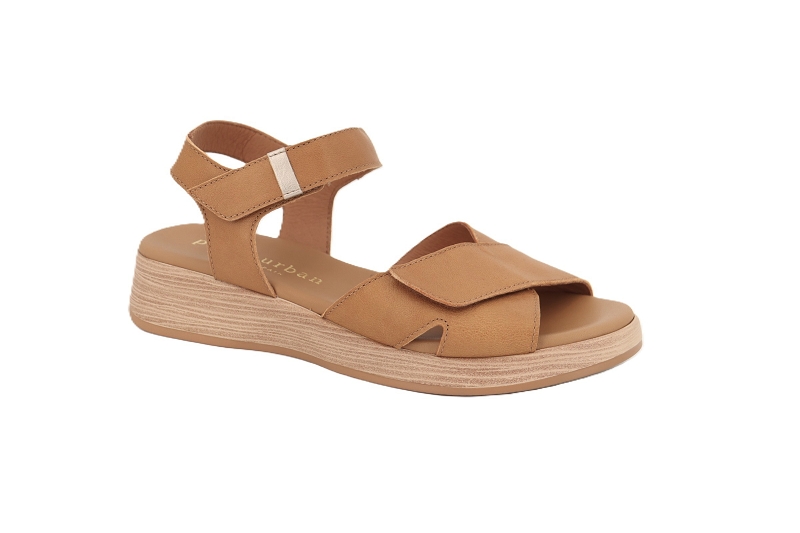 Paula urban sandales nu pieds mayorque marron7878902_2