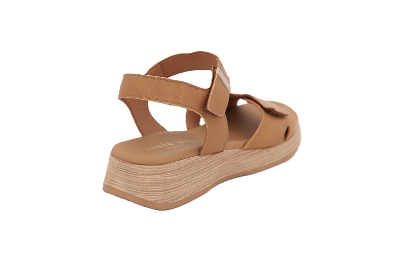 Paula urban sandales nu pieds mayorque marron7878902_4