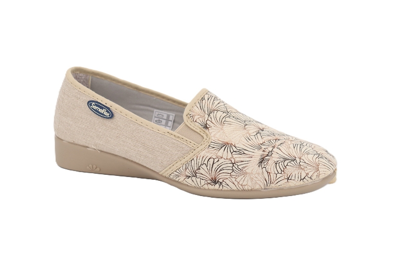 Semelflex chaussons pantoufles marie chloe beige7880101_2