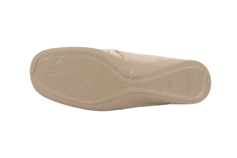 Semelflex chaussons pantoufles marie chloe beige7880101_5