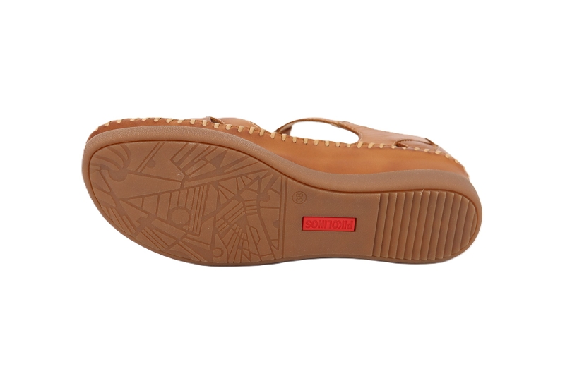 Pikolinos sandales nu pieds coti marron7882501_5