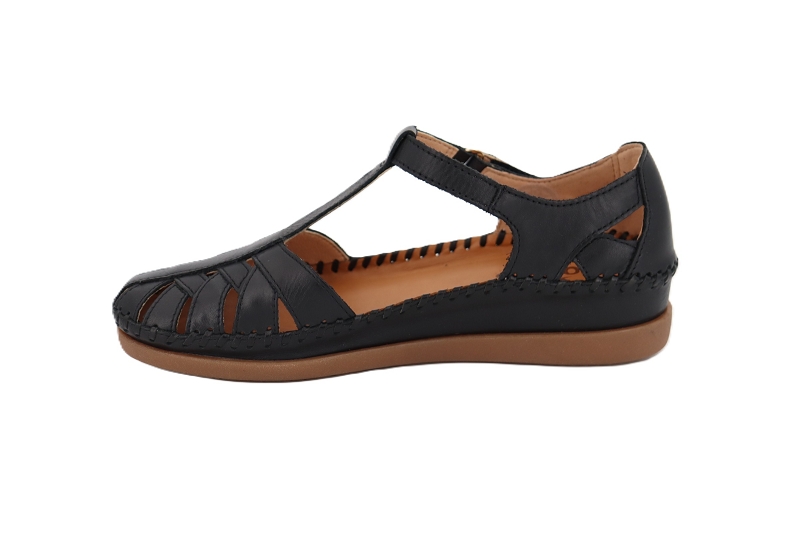 Pikolinos sandales nu pieds coti noir7882502_3
