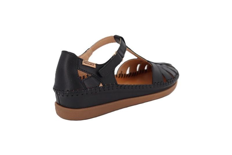 Pikolinos sandales nu pieds coti noir7882502_4