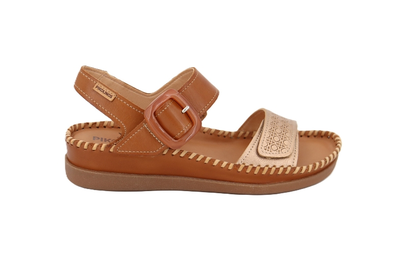 Pikolinos sandales nu pieds guyane marron