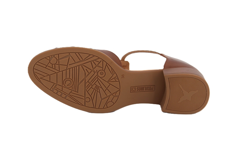 Pikolinos sandales nu pieds valencia marron7882701_5