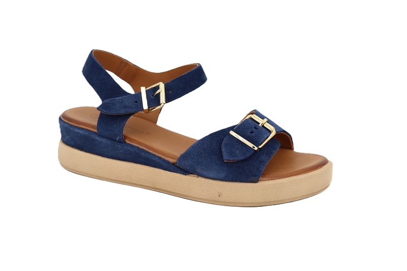 Coco abricot sandales nu pieds mallemort bleu7883602_2