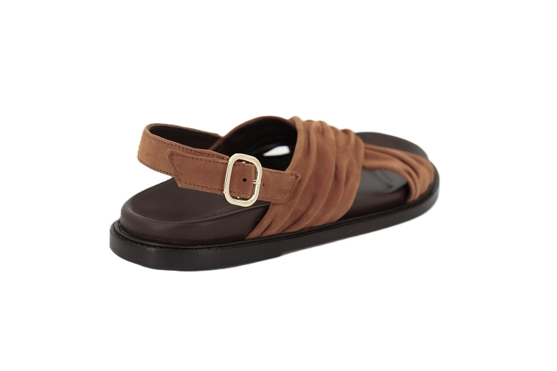 Maison toufet sandales nu pieds diane marron7885501_4