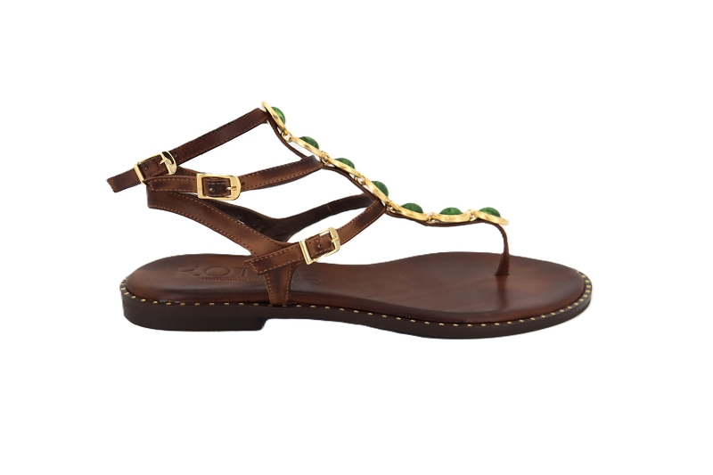 Kotris sandales nu pieds santorin marron