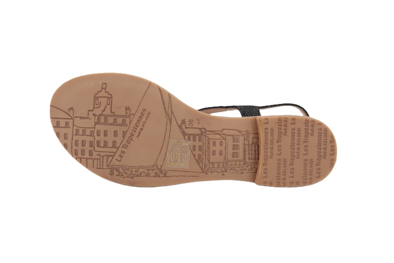 Les tropeziennes sandales nu pieds hastral noir7889401_5