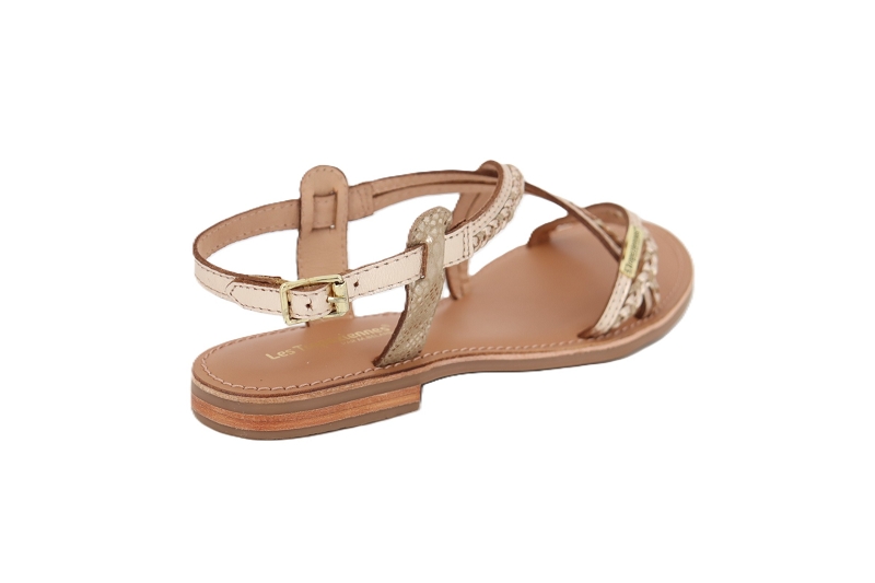 Les tropeziennes sandales nu pieds homongo dore7889601_4