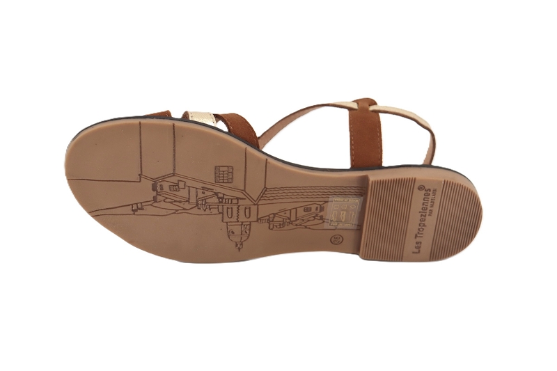 Les tropeziennes sandales nu pieds habby marron7889701_5