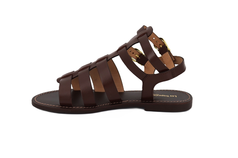 Les tropeziennes sandales nu pieds hagora marron7890001_3
