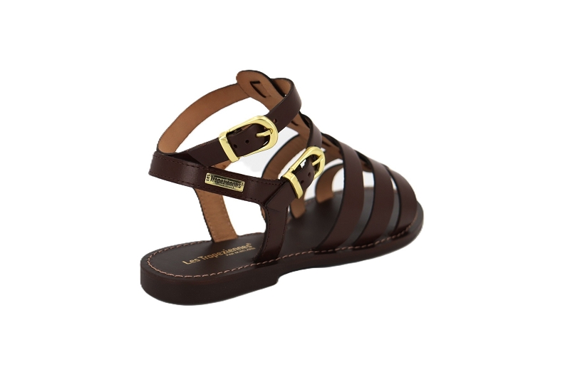 Les tropeziennes sandales nu pieds hagora marron7890001_4