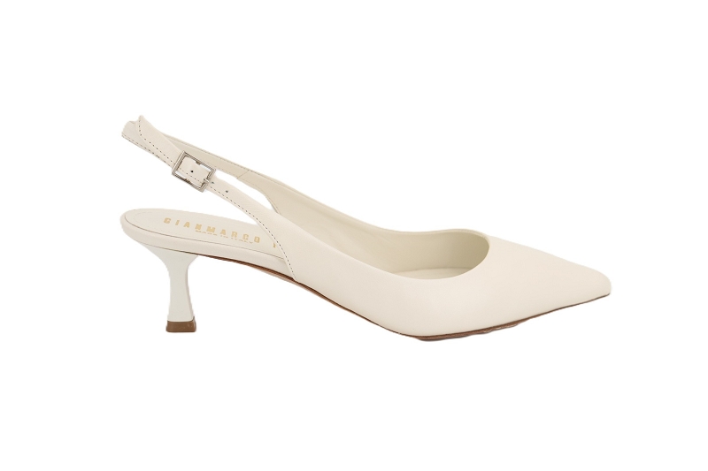 Gianmarco escarpins princesse blanc
