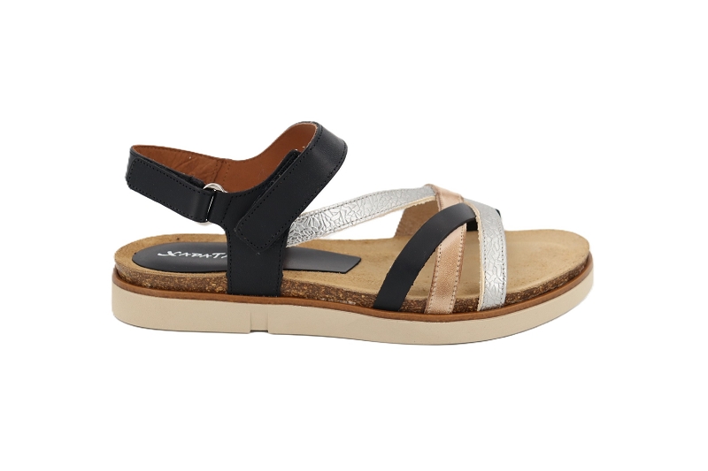 Xapatan sandales nu pieds ceres noir