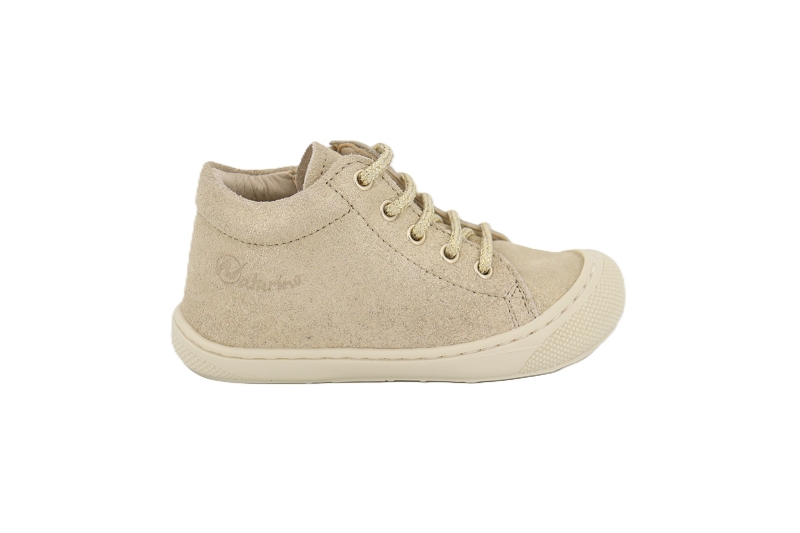 Naturino chaussures a lacets cocoon zip dore