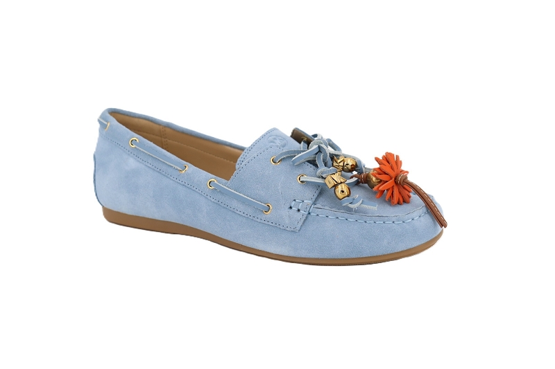 Michael kors mocassins fallon moc bleu7896301_2