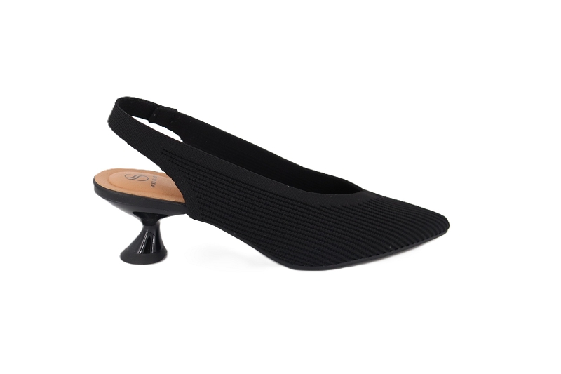 Miss elastic escarpins reine 1 noir