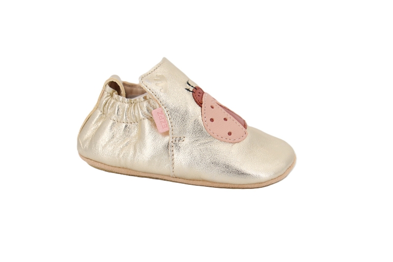 Easy peasy chaussons pantoufles coccinelle dore7900501_2