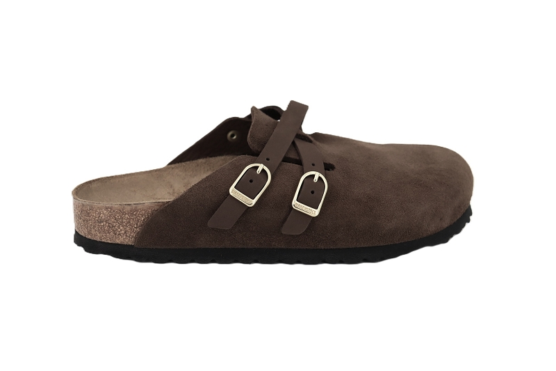 Birkenstock mules et sabots blaire double b marron
