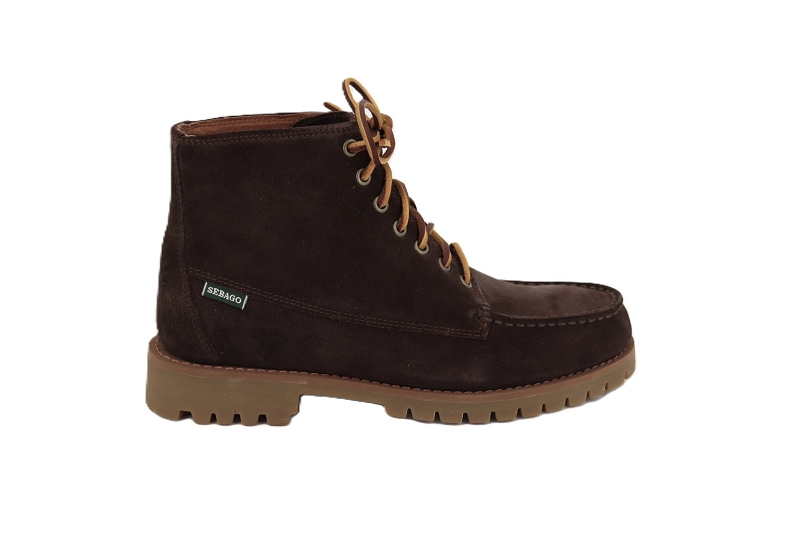 Sebago boots et bottines parker marron