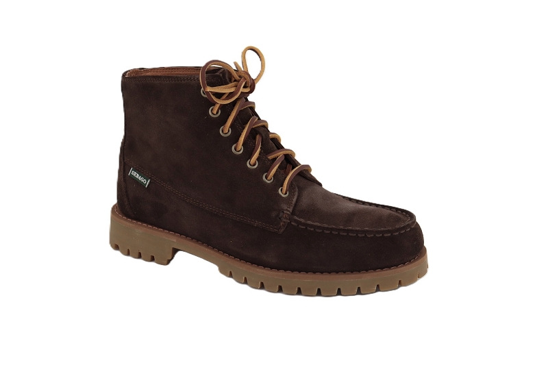 Sebago boots et bottines parker marron7903901_2