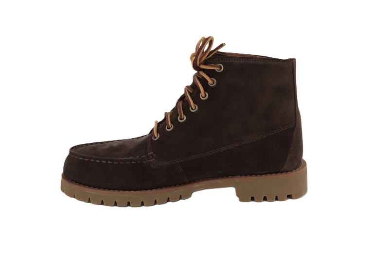 Sebago boots et bottines parker marron7903901_3