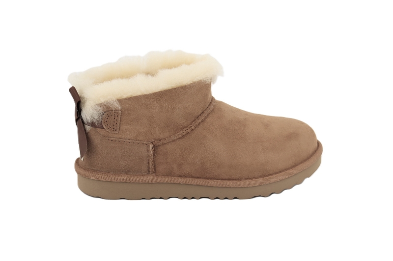 Ugg boots et bottines classic ultra mini bailey bow marron